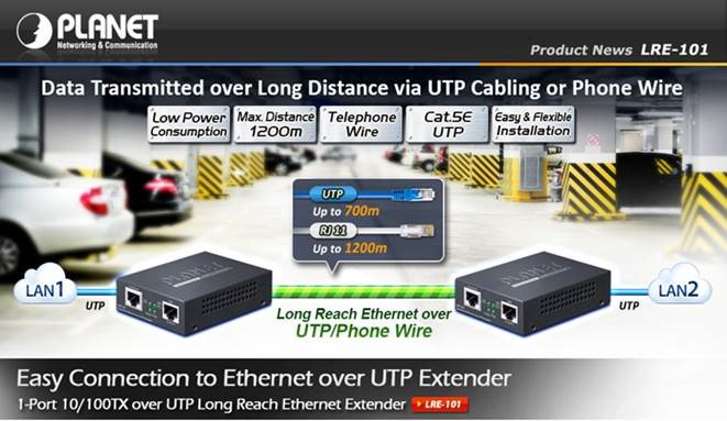 PLANET Product News: LRE-101