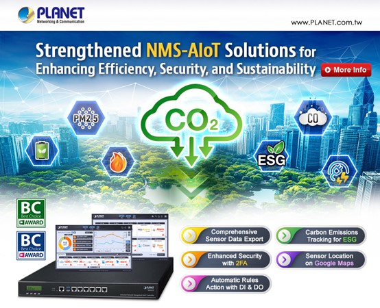 PLANET Product News: NMS-AIoT